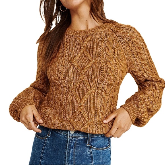 abercrombie & fitch | cable knit sweater - Picture 2 of 12